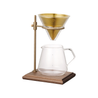 Photo of KINTO SLOW COFFEE STYLE SPECIALTY S02 Brewer Stand Set 4 Cup ( Gold ) [ KINTO ] [ Coffee Kits ]