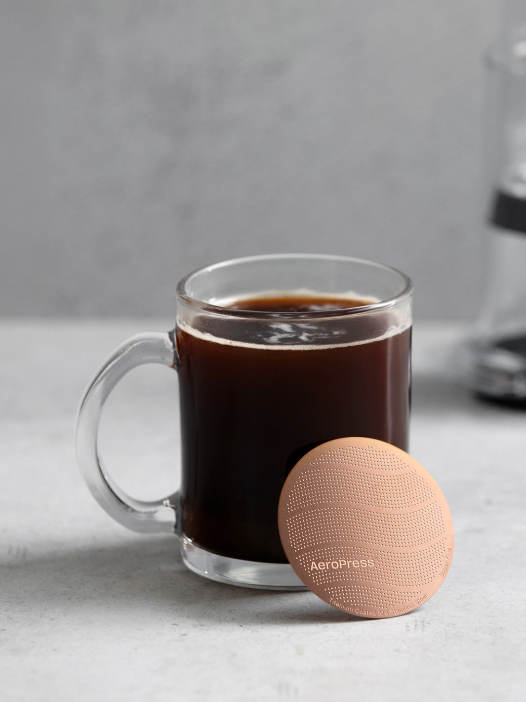AeroPress Gold Tone Reusable Filter (titanium-coated) - Thumbnail 3