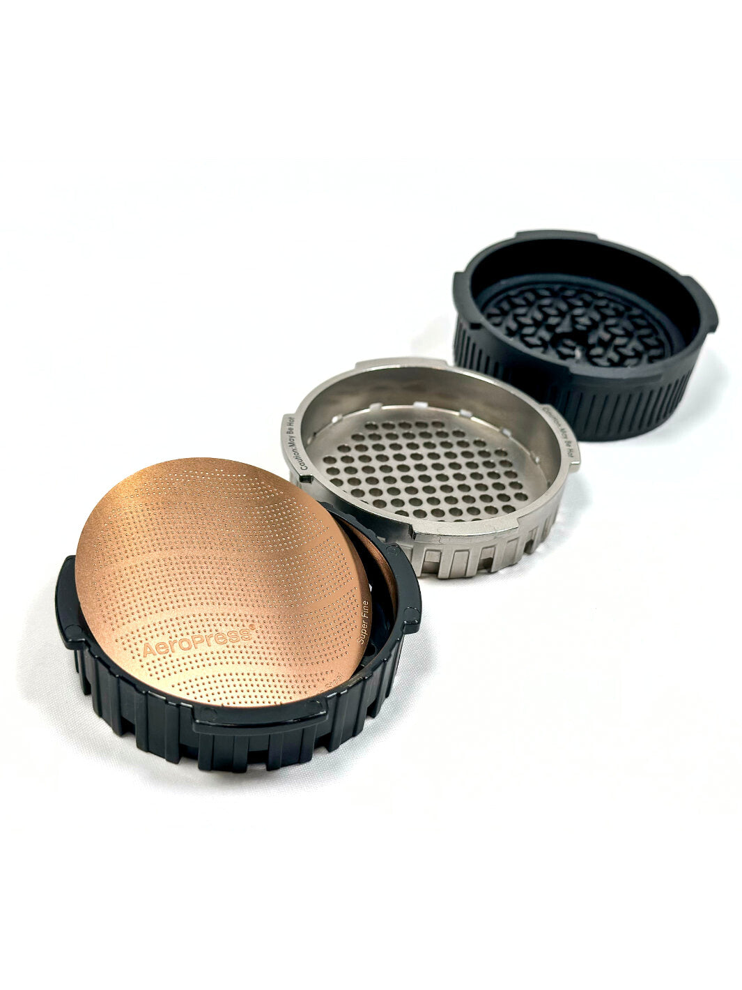 AeroPress Gold Tone Reusable Filter (titanium-coated)
