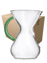 Photo of CHEMEX® Six Cup Glass Handle ( Tropical Twist 6 Units (1 Case) ) [ Chemex ] [ Pourover Brewers ]
