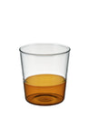 Photo of HARIO COLOURS Half Colour Glass (360ml/12.17oz) ( Amber ) [ HARIO ] [ Glasses ]