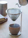 Photo of KOGU Pour-Over Mesh Dripper and Stand ( ) [ KOGU ] [ Tea Equipment ]