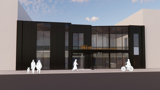 Rendering of new Nia Centre for the Arts building
