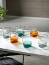 Photo of HARIO COLOURS Half Colour Glass (360ml/12.17oz) ( ) [ HARIO ] [ Glasses ]