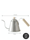Photo of KOGU ITTEKI Pour-Over Kettle (w/ wooden handle) (700ml/23.67oz) ( ) [ KOGU ] [ Kettles ]