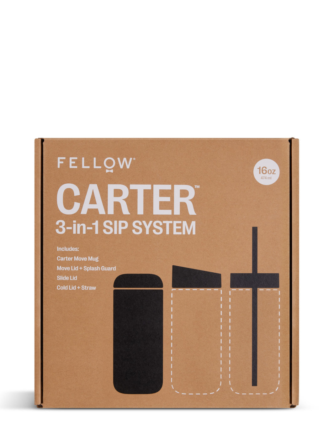 FELLOW Carter 3-in-1 Sip System (16oz/473ml) – Someware