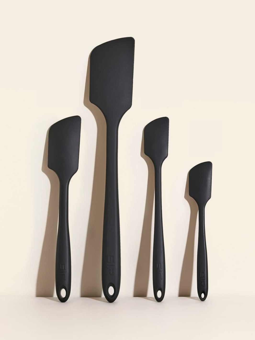 Crate & Barrel Black Silicone and Stainless Steel Mini Spatulas, Set of 2 +  Reviews