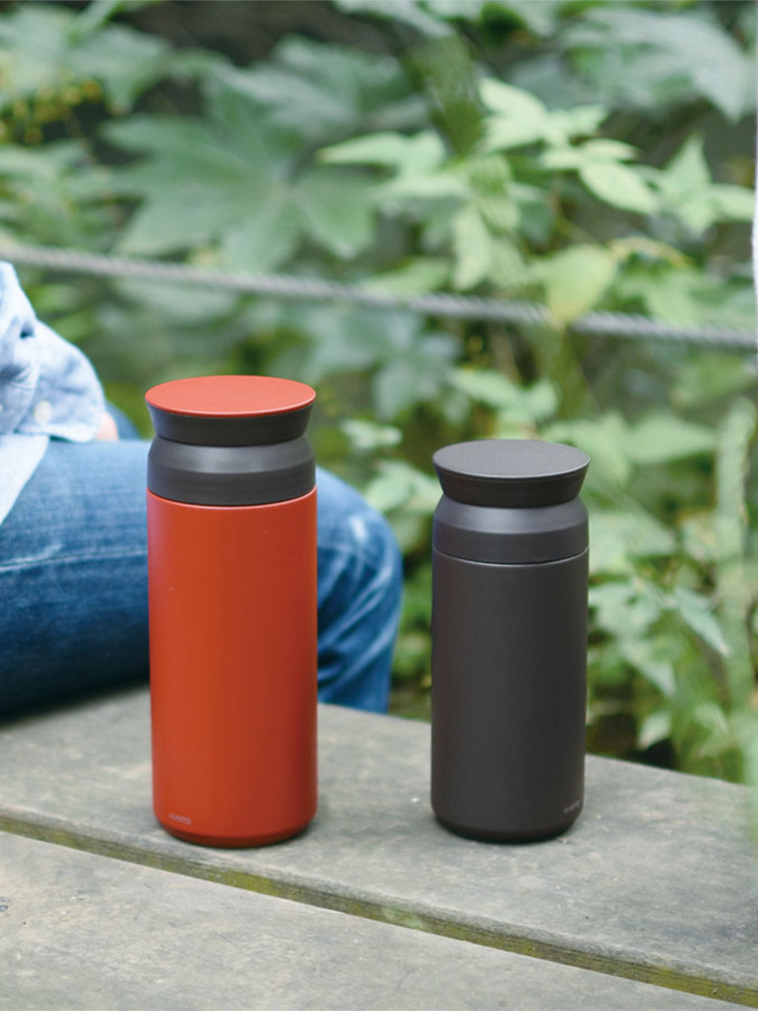 KINTO - Black thermos for travel - Made in Japan – French Blossom