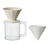 Photo of KINTO ALFRESCO Brewer Jug Set 4-Cup ( Beige ) [ KINTO ] [ Coffee Kits ]