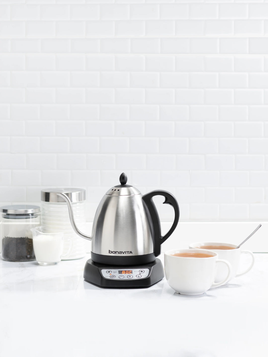 Greater Goods Electric Gooseneck Kettle and Coffee Scale Bundle
