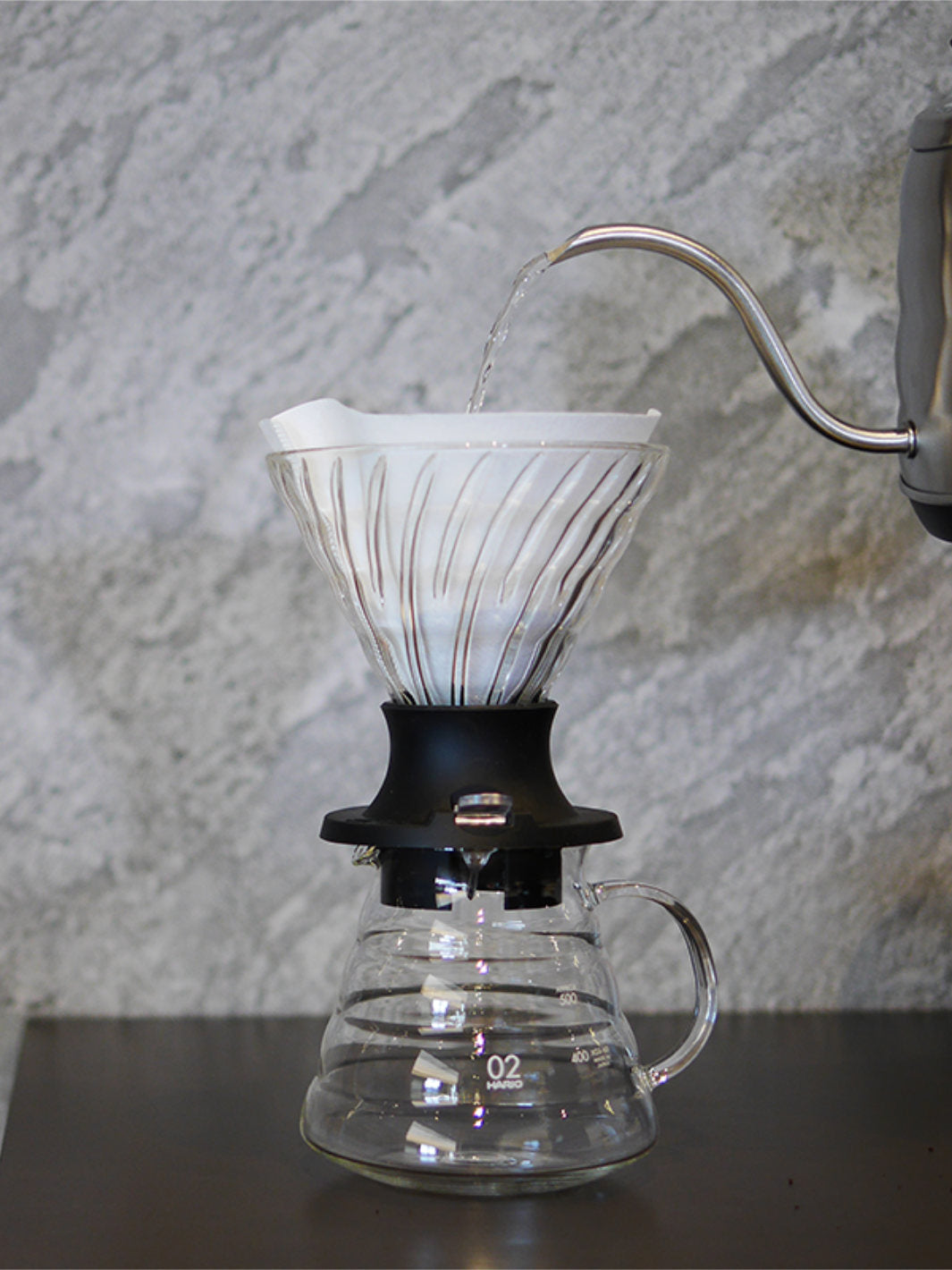Hario V60 Glass Coffee Dripper 03 —