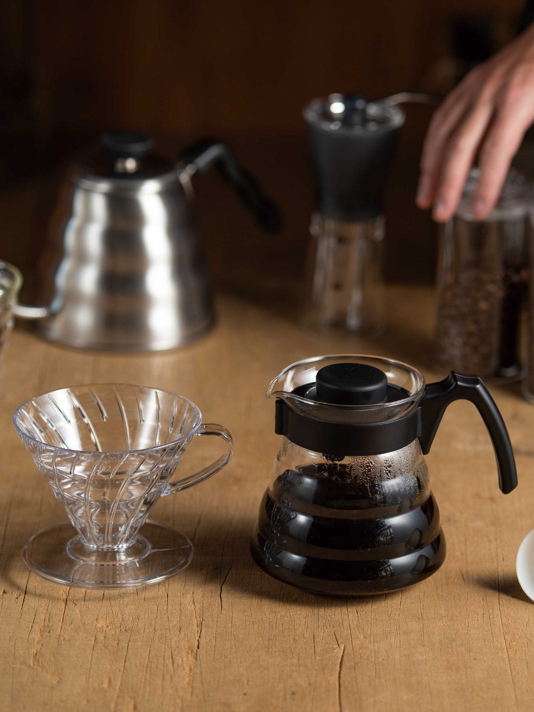 V60 Pour Over Coffee Glass Pot