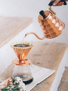 Photo of HARIO V60-02 Copper Dripper (Raw) ( ) [ HARIO ] [ Pourover Brewers ]