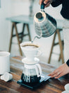 Photo of HARIO V60-02 Ceramic Dripper Set (White) ( ) [ HARIO ] [ Coffee Kits ]