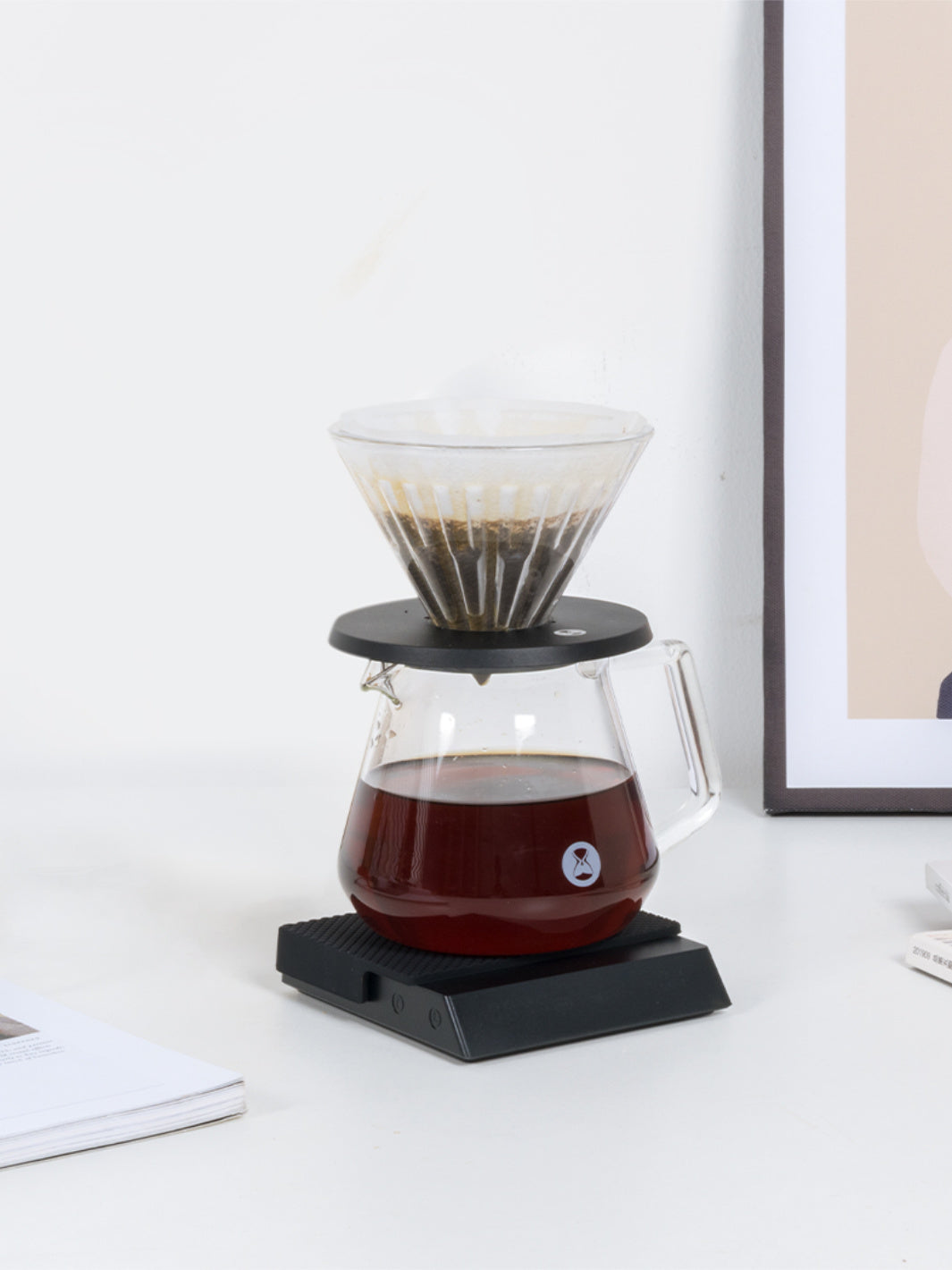 TIMEMORE Coffee Scale with Time Black Mirror Nano - Black